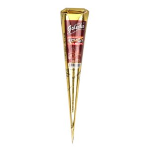 golecha maroon red henna cone 25g sku single henna red